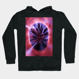 Black Hole Purple Event Horizon Hoodie